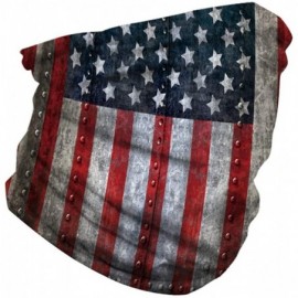 Balaclavas Camouflage American Flag Print Balaclava Bandana Neck Gaiter Scarf Headband - 4th of July - CF197WKT3Z3 $12.99