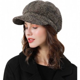 Berets Women Beret Newsboy Hat French Cotton Cap Classic Autumn Spring Winter Hats - CN18LAI97TR $14.11