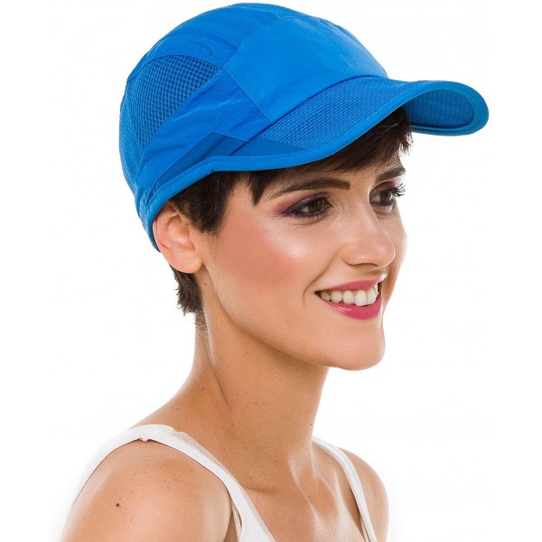 Sun Hats Sport Hat Anti UV Sunburn Lightweight Quick Dry Breathable Running Outdoor Cap - Sh03-2 - C518LOYRGWR $13.08