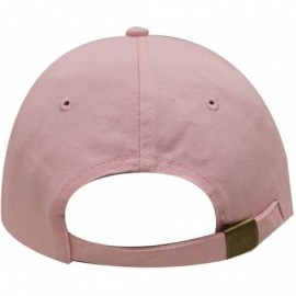 Baseball Caps Whale Unicorn Cotton Baseball Dad Cap - Pink - CC183XHSIG8 $24.15