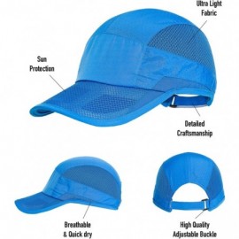 Sun Hats Sport Hat Anti UV Sunburn Lightweight Quick Dry Breathable Running Outdoor Cap - Sh03-2 - C518LOYRGWR $13.08
