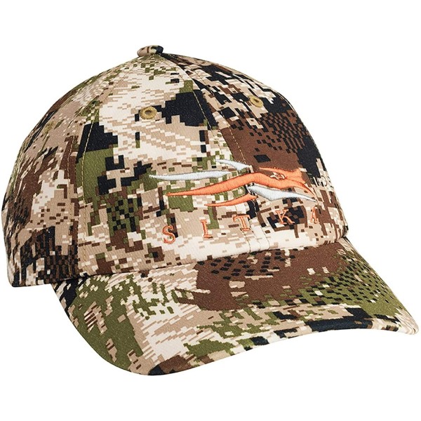 Baseball Caps SITKA Gear Men's Sitka Quick-Dry Water-Resistant Stretchy Hunting Ball Cap - Subalpine - CG18HD969H9 $33.18
