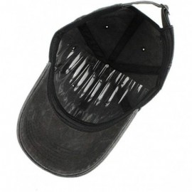 Baseball Caps Africa Rainbow Unisex Washed Adjustable Baseball Hats Dad Caps - Black - CU196YGMKSI $15.59