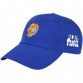 Baseball Caps Play Time Chucky Dad Hat Custom Embroidered Child's Play Dad Cap - Royal - CQ189SRQCAM $16.62