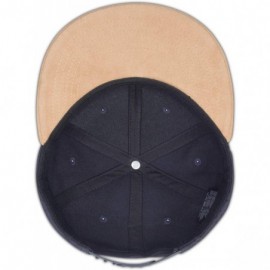 Baseball Caps Cap Men & Women Snapback Stylish Baseball Hat One Size Unisex - Blue/Sand - CD18MD26IM8 $20.80
