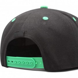 Baseball Caps Mens Womens Casual Adjustable Basketball Hat - Green-3 - CU18N9AZ2NG $20.07