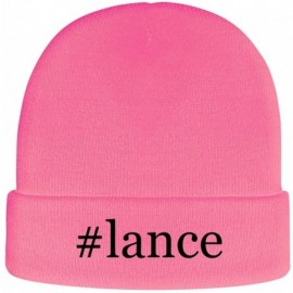 Skullies & Beanies Lance - Hashtag Soft Adult Beanie Cap - Pink - CS18AXK8UCX $41.83