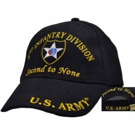 Baseball Caps 2nd Infantry Division Embroidered Ball Cap - CF123MYASYT $9.77