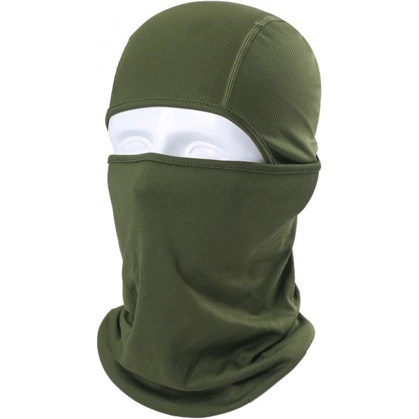 Balaclavas Balaclava UV Protection Windproof Breathable Face Mask - Cycling Hiking Mask for Men Women - 1pcs - Army Green - C...