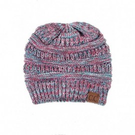 Skullies & Beanies Trendy Warm Chunky Soft Marled Cable Knit Slouchy Beanie - 19 - CF12O8BAK5F $11.65