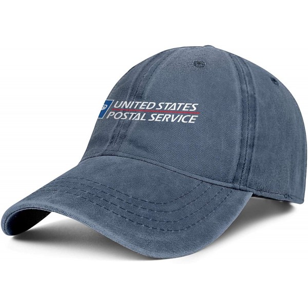 Baseball Caps Men Women Postal Hat United States Service Eagle Adjustable Cap Dad Trucker Hat Cap - Blue-1 - C81973I3ODM $17.99