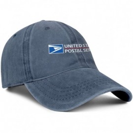 Baseball Caps Men Women Postal Hat United States Service Eagle Adjustable Cap Dad Trucker Hat Cap - Blue-1 - C81973I3ODM $17.99