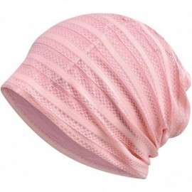 Skullies & Beanies Women's Baggy Slouchy Beanie Chemo Cap for Cancer Patients - 3 Pack - CB18UT2DT2Q $18.01