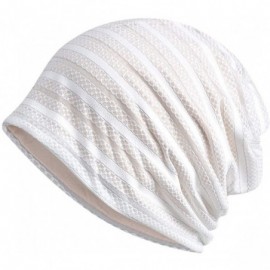 Skullies & Beanies Women's Baggy Slouchy Beanie Chemo Cap for Cancer Patients - 3 Pack - CB18UT2DT2Q $18.01