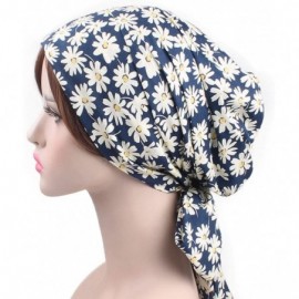 Skullies & Beanies Chemo Headwear Cancer Cap for Women Sleep Headscarf Bonnet Headwrap - 6 - CS186WLAI65 $12.91