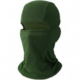 Balaclavas Balaclava Full Face Ski Mask Tactical Balaclava Hood Winter Hats Gear - Sun Protection-army Green - CD18L84ETSO $8.67