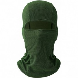Balaclavas Balaclava Full Face Ski Mask Tactical Balaclava Hood Winter Hats Gear - Sun Protection-army Green - CD18L84ETSO $8.67