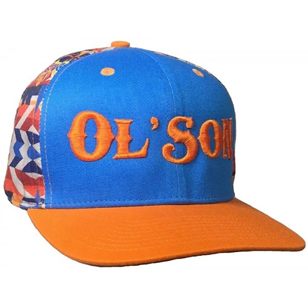 Baseball Caps Ol' Son Adjustable Snapback Hat - Navajo Orange - CM192E4ML65 $26.49