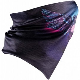 Balaclavas Face Bandanas Neck Gaiters for Men Women Dust Scarf Balaclava Headbands - Eagle Skull - C219877Z7OC $10.34