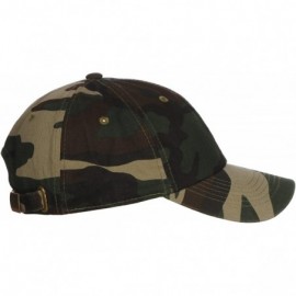 Baseball Caps Customized Letter Intial Baseball Hat A to Z Team Colors- Camo Cap White Black - Letter I - C318NKSUSA0 $10.37