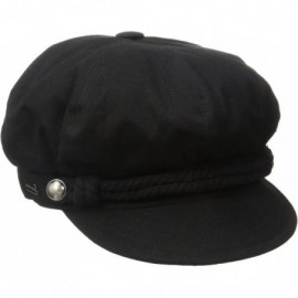 Newsboy Caps Men's Fisherman Cap - Black - C812NUPS7GJ $41.77