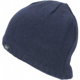 Skullies & Beanies Unisex Waterproof Cold Weather Beanie - Navy Blue - C818SC3ULE6 $34.64