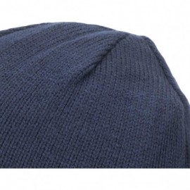 Skullies & Beanies Unisex Waterproof Cold Weather Beanie - Navy Blue - C818SC3ULE6 $34.64