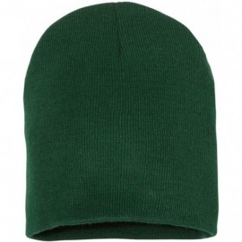 Skullies & Beanies Premium Flexfit Knit Beanie - Spruce - CN127UHN69T $7.56