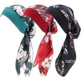 Skullies & Beanies Scarves Pre Tied Headwear Bandana Headwraps - 3pack-b - CJ196YRITAH $23.14