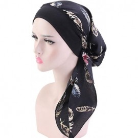 Skullies & Beanies Scarves Pre Tied Headwear Bandana Headwraps - 3pack-b - CJ196YRITAH $23.14