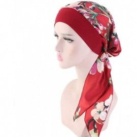 Skullies & Beanies Scarves Pre Tied Headwear Bandana Headwraps - 3pack-b - CJ196YRITAH $23.14