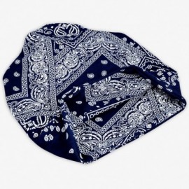 Skullies & Beanies Cotton Face Bandanas for Sports Headwear Headband Neck Gaiter Chemo Cap Hair Loss Beanie Nightcap - B-1401...