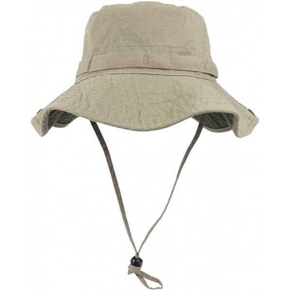 Sun Hats Bucket Hat Wide Brim UV Protection Sun Hat Boonie Hats Fishing Hiking Safari Outdoor Hats for Men and Women - CE18DR...