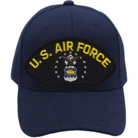 Baseball Caps US Air Force Hat/Ballcap Adjustable One Size Fits Most - Navy Blue - C618QZE9Z8Y $26.53
