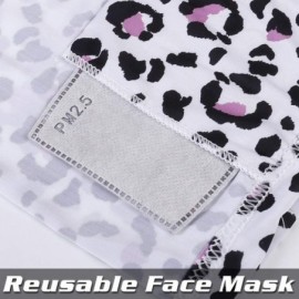 Balaclavas 2PCS Bandana Face Mask with 10PCS Safety Filters Neck Gaiter Balaclava Mouth Cover for Women Men - Pattern 5 - CR1...