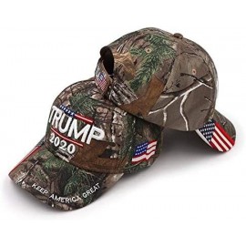 Baseball Caps Made in USA Donald Trump Hat 2020 MAGA Keep America Great Camo Hat Adjustable Baseball Cap Hat - Camo - CA18ACZ...