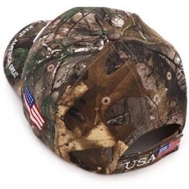 Baseball Caps Made in USA Donald Trump Hat 2020 MAGA Keep America Great Camo Hat Adjustable Baseball Cap Hat - Camo - CA18ACZ...