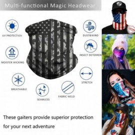 Balaclavas Scarf Bandanas Neck Gaiter Unisex Headwear Bandana Face Shield for Outdoor and Sports - Pattern 23 - CQ198OR3R9Q $...