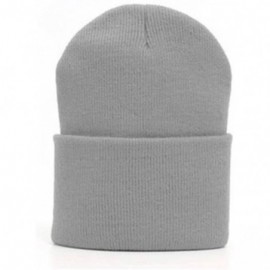 Skullies & Beanies Long Beanie - Grey - CT119FMMX1Z $9.50