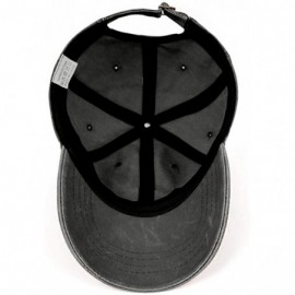 Baseball Caps Mens Womens Baseball Cap Printed Cowboy Hat Outdoor Caps Denim - Black-22 - CJ18AW8XATT $15.18