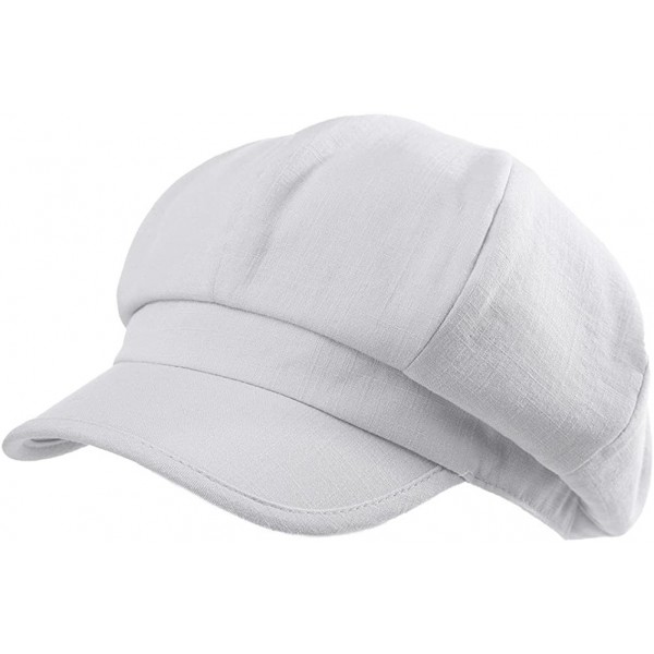 Newsboy Caps Womens Newsboy Cap Winter Hat Visor Beret Cap Warm Soft Lined Adjustable - 89101_grey - CQ186UZ3474 $10.46