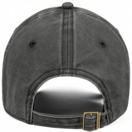 Baseball Caps Mens Womens Baseball Cap Printed Cowboy Hat Outdoor Caps Denim - Black-22 - CJ18AW8XATT $15.18