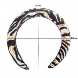 Headbands Knotted Headband Fashion Headpiece - Beige Snake + Grey Leopard - C518SXNOR00 $9.39