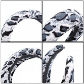 Headbands Knotted Headband Fashion Headpiece - Beige Snake + Grey Leopard - C518SXNOR00 $9.39