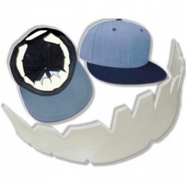 Baseball Caps 1Pk. Baseball Caps Wrap-Around Crown Inserts- Hat Shaper Washing Aide & Storage - White - CE183CXQDZ3 $10.18