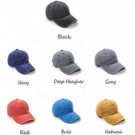 Baseball Caps Mens & Women's Washed Dyed Adjustable Jeans Baseball Cap with Bassnectar Logo - Gray - CL18XMN45E2 $11.17