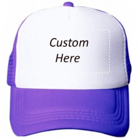 Baseball Caps Custom Hat- Customize Your Own Text Photos Logo Adjustable Back Baseball Cap for Men Women - CZ18LGAXDOR $11.70