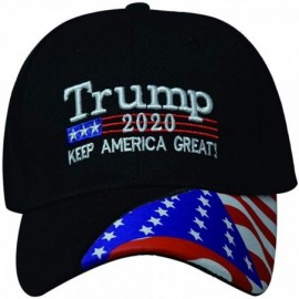 Baseball Caps Trump Cap 2020 Keep America Great USA Baseball Caps Embroidered Donald Trump Hat Adjustable hat - C918W4LRUHY $...