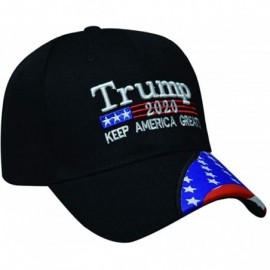 Baseball Caps Trump Cap 2020 Keep America Great USA Baseball Caps Embroidered Donald Trump Hat Adjustable hat - C918W4LRUHY $...