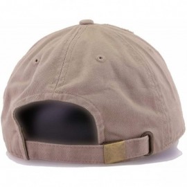 Baseball Caps President Election Embroidered Adjustable Distressed - Khaki - CI1986KXS60 $12.37